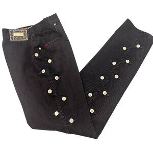 Lawman Jeans Size 11 Western High Vintage Superior Fit Cowgirl, Side Rivets